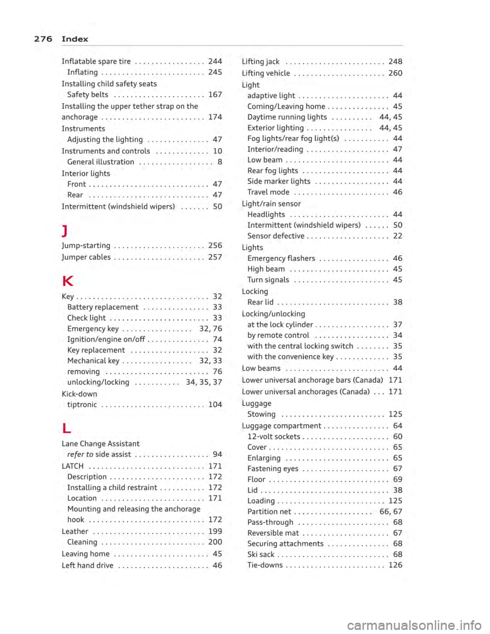 AUDI ALLROAD 2013  Owners Manual 