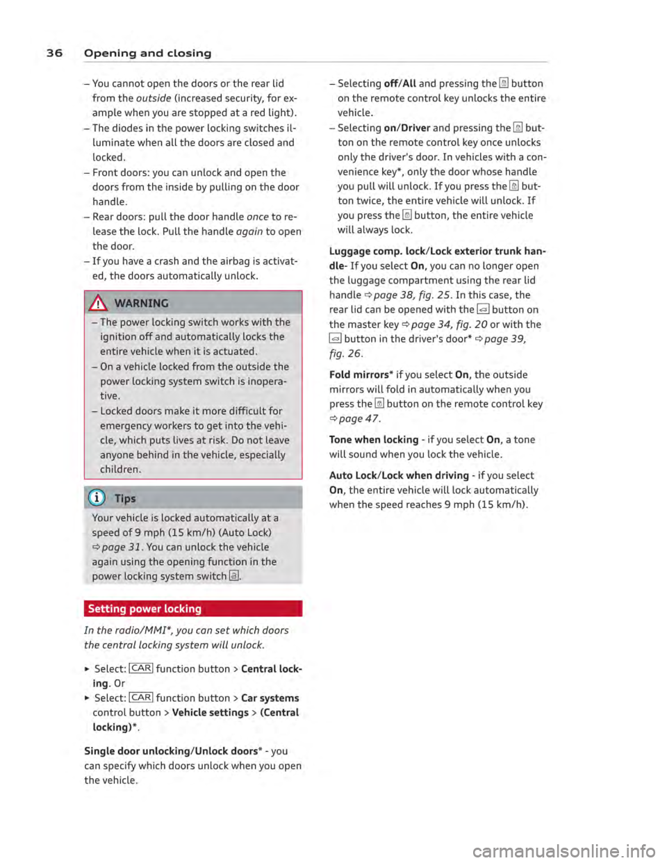 AUDI ALLROAD 2013  Owners Manual 