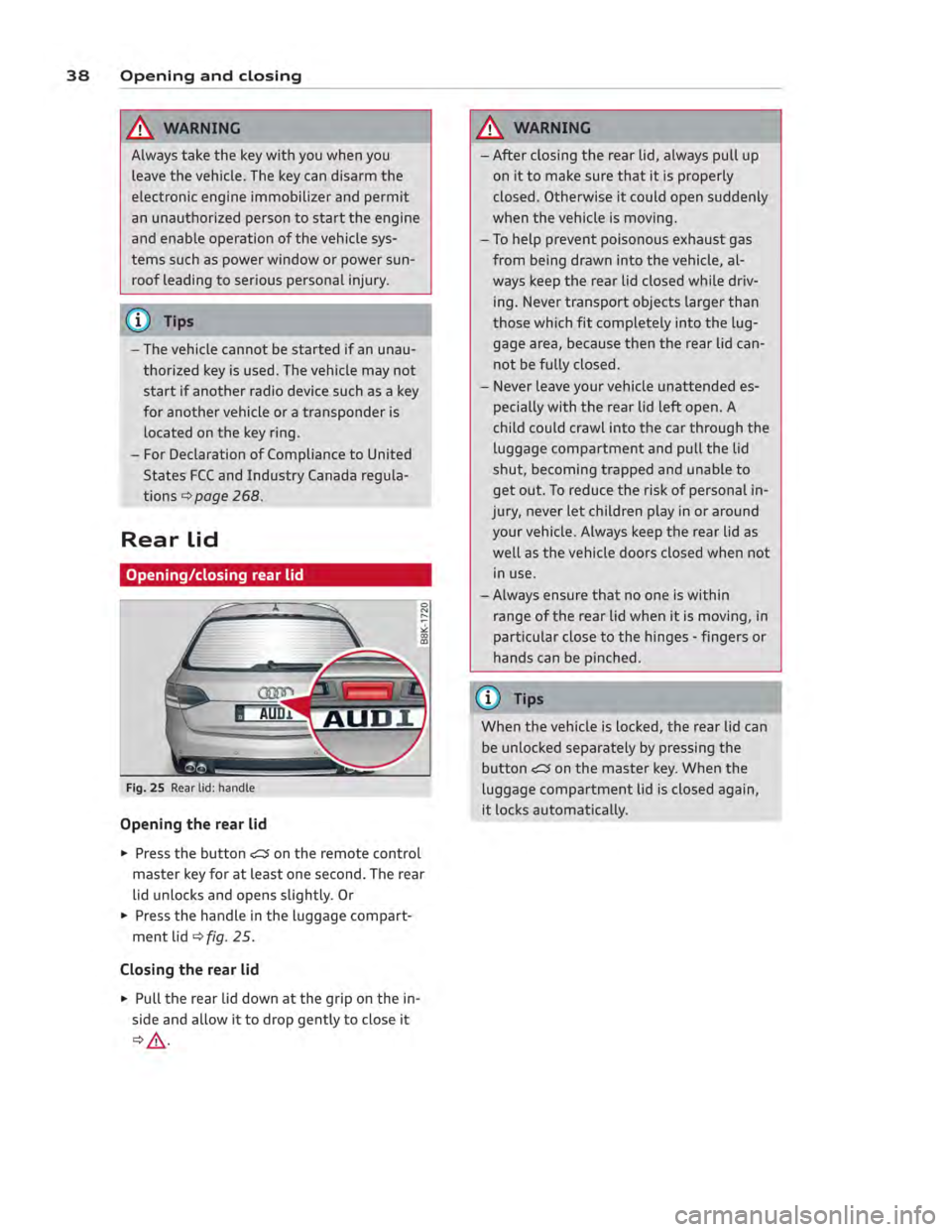 AUDI ALLROAD 2013  Owners Manual 