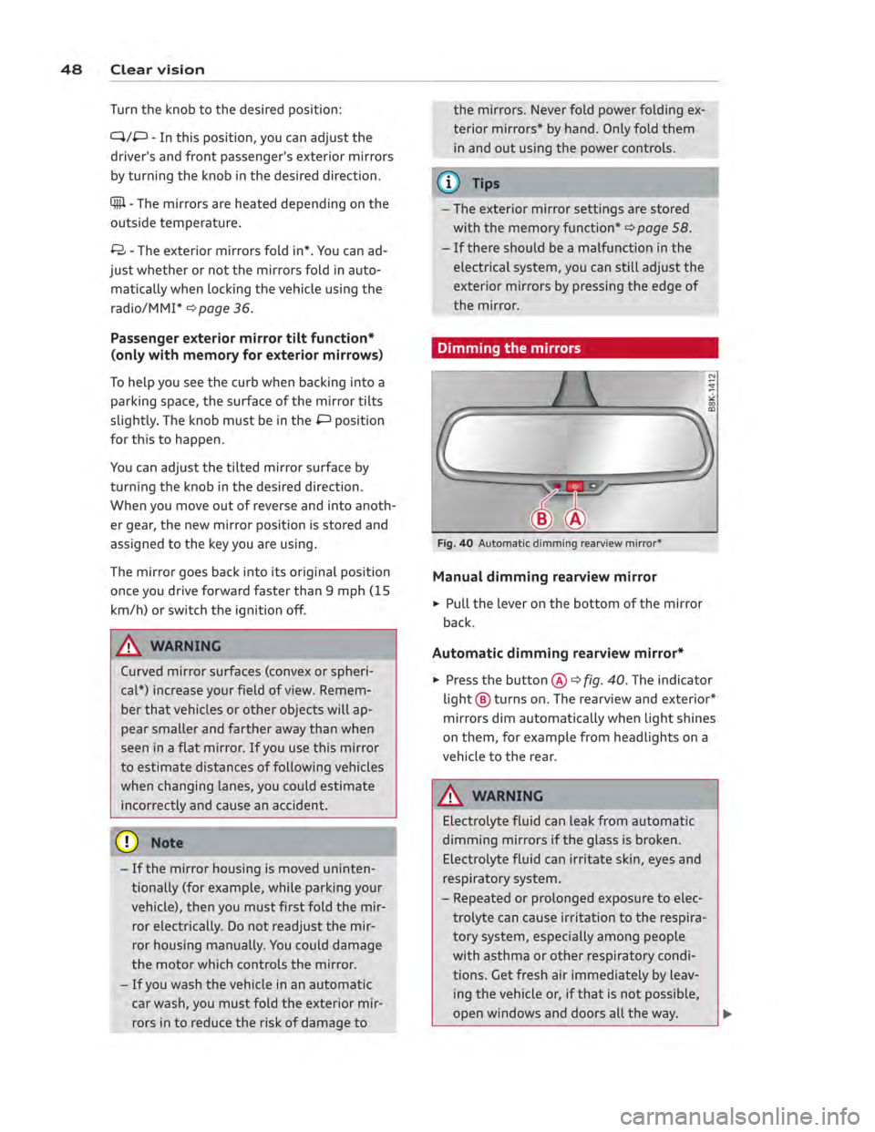 AUDI ALLROAD 2013  Owners Manual 