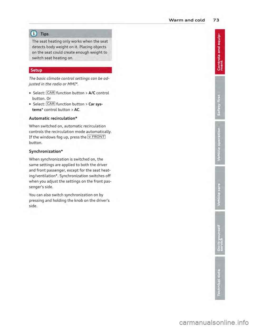 AUDI ALLROAD 2013  Owners Manual 
