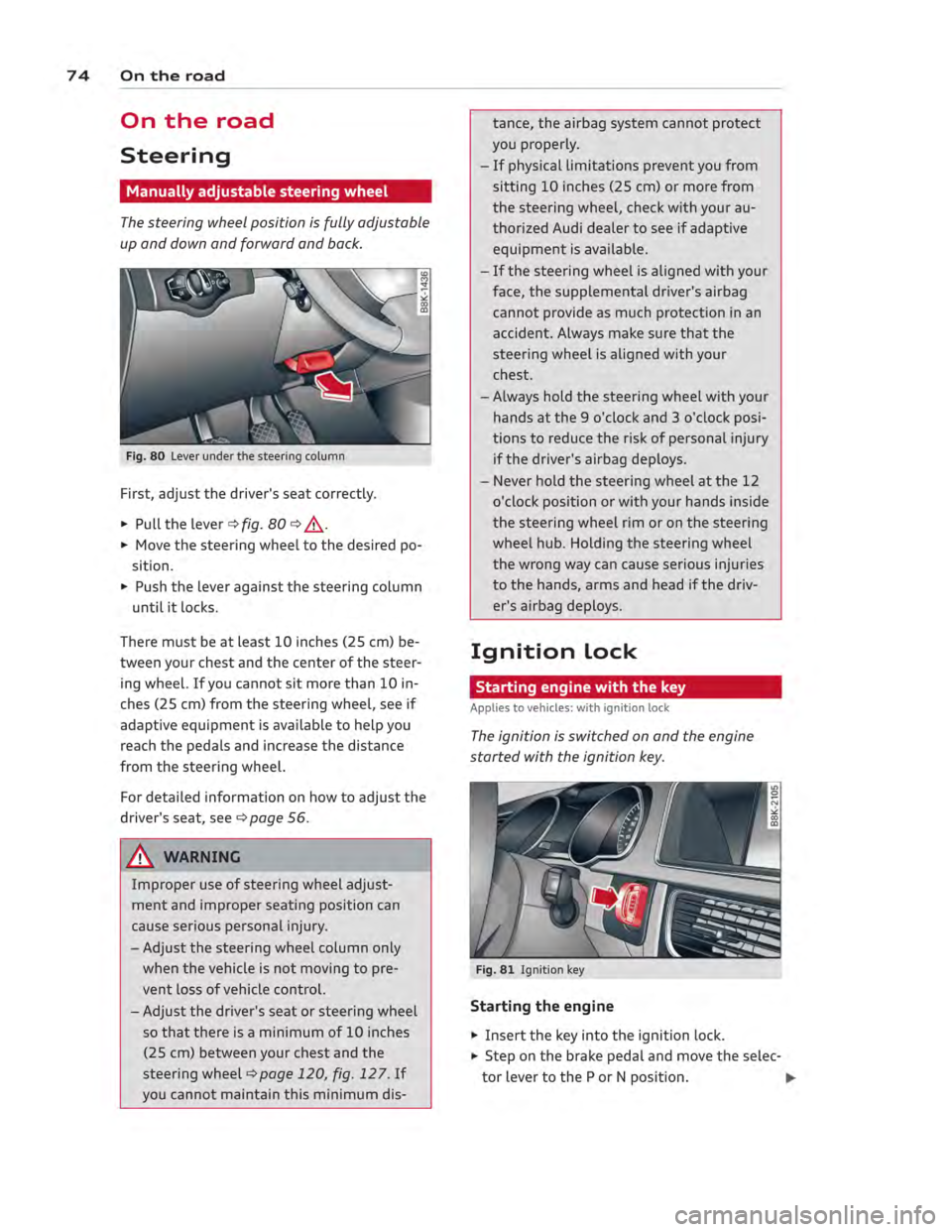 AUDI ALLROAD 2013  Owners Manual 