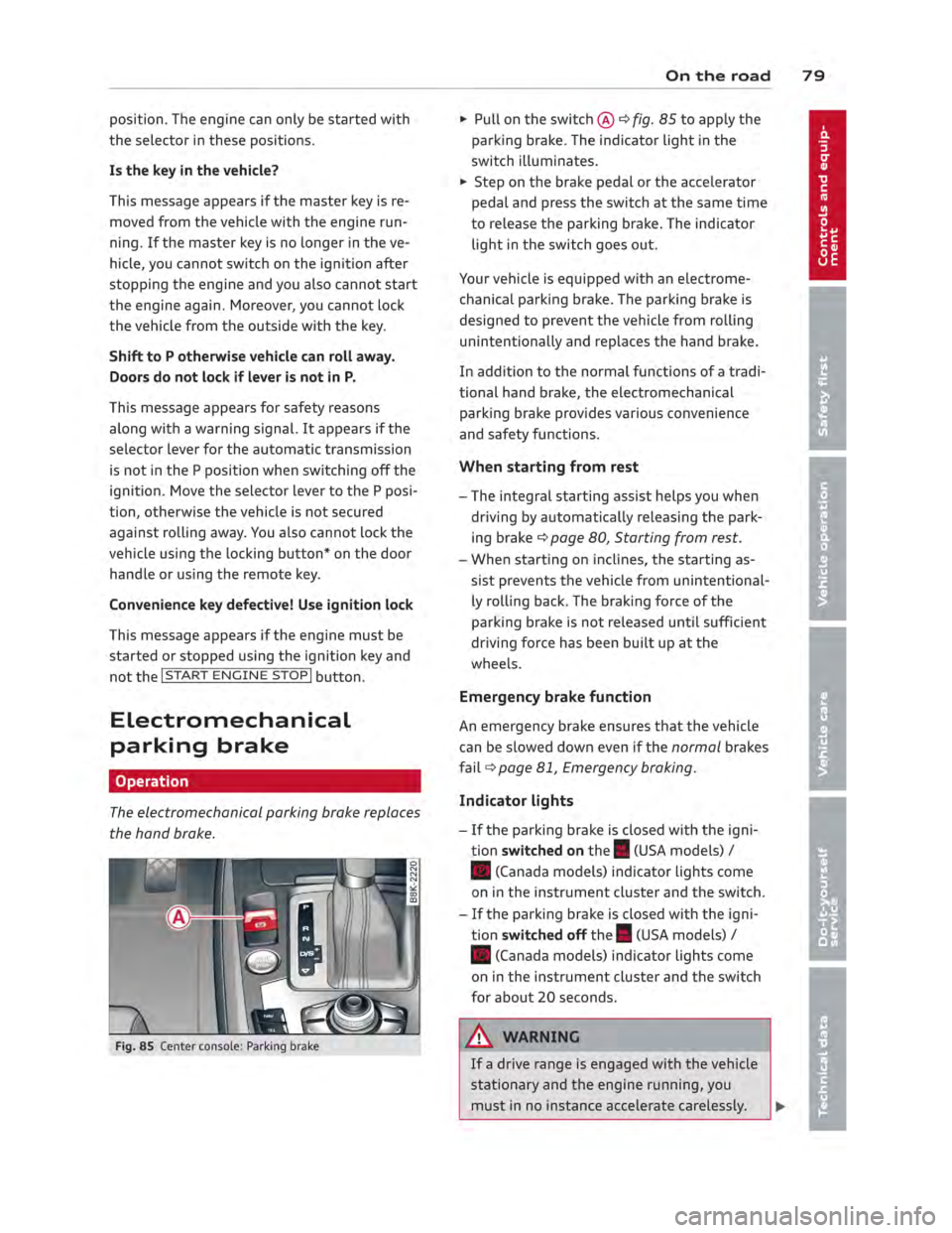 AUDI ALLROAD 2013  Owners Manual 