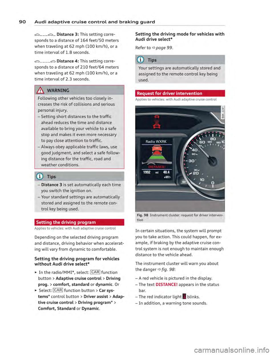 AUDI ALLROAD 2013  Owners Manual 