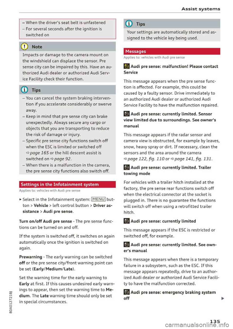 AUDI Q5 2020  Owners Manual 