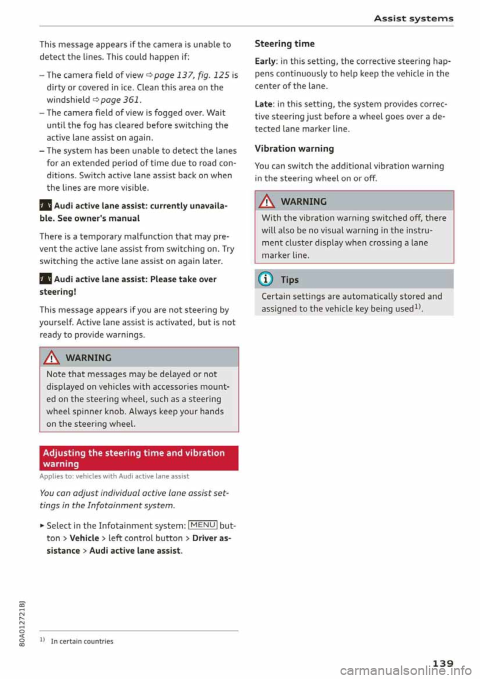 AUDI Q5 2020  Owners Manual 