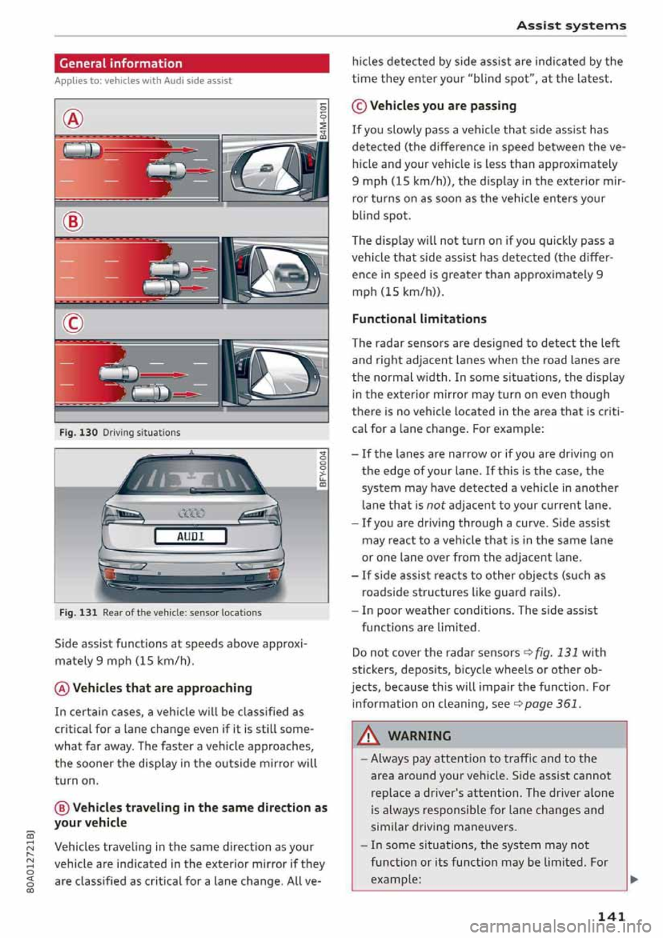 AUDI Q5 2020  Owners Manual 
