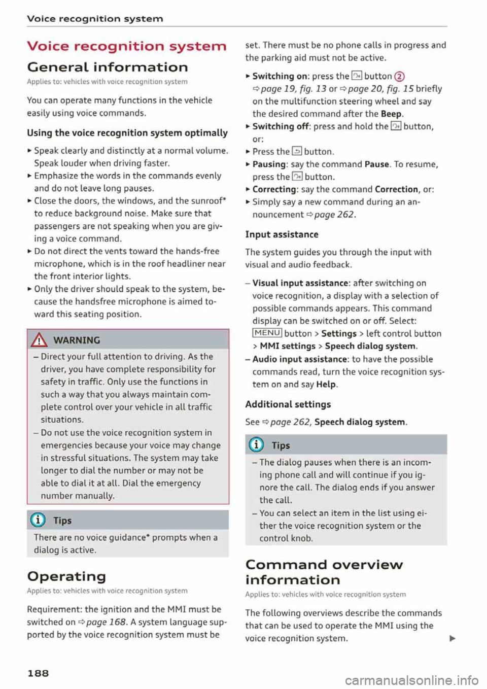 AUDI Q5 2020  Owners Manual 