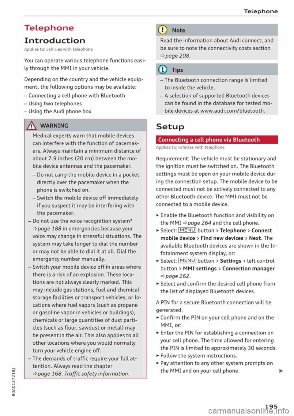 AUDI Q5 2020  Owners Manual 