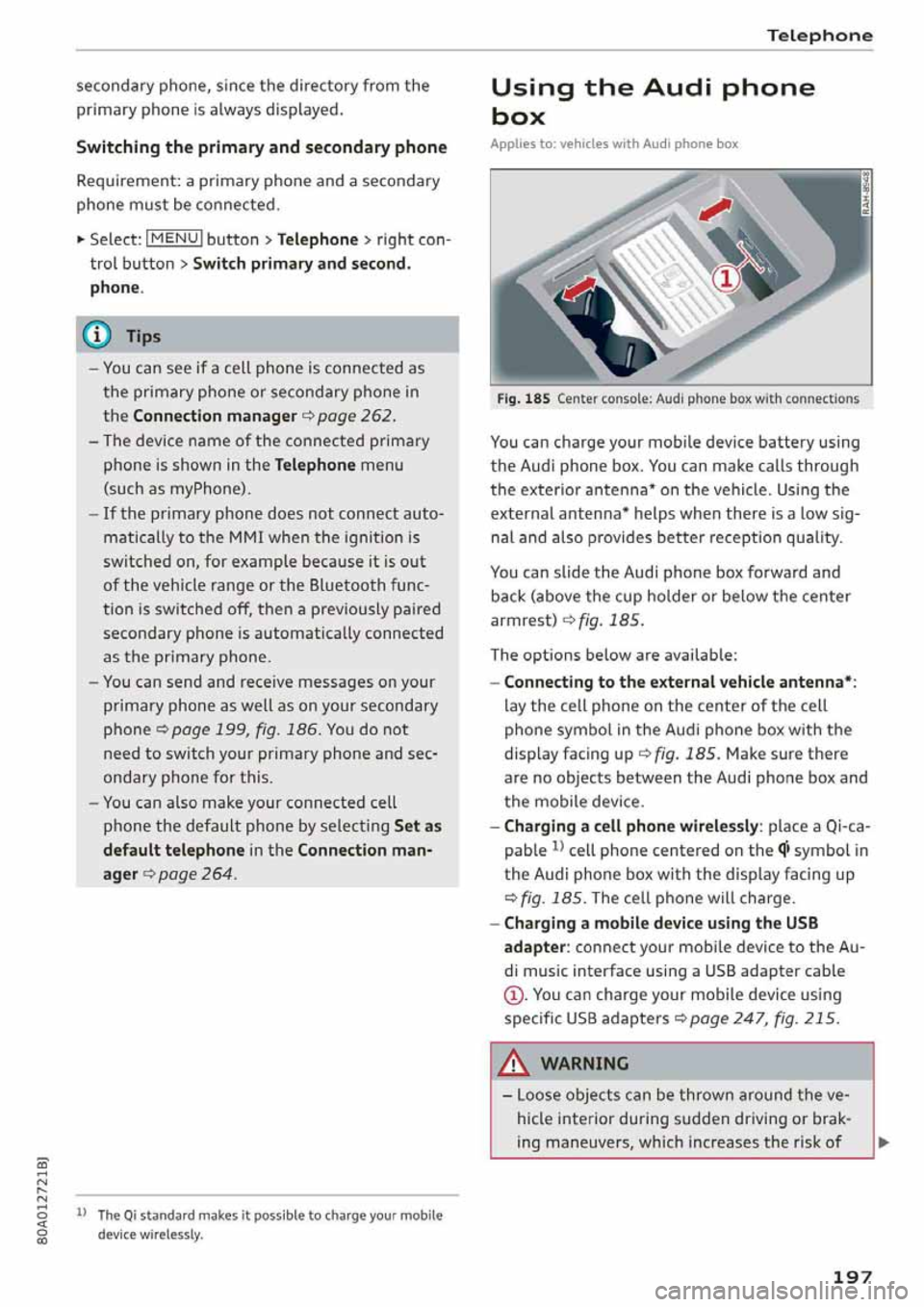 AUDI Q5 2020  Owners Manual 