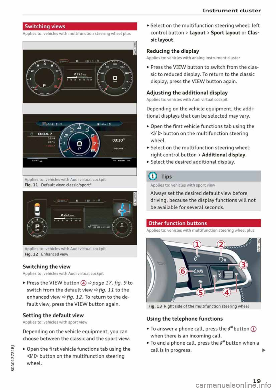 AUDI Q5 2020  Owners Manual 