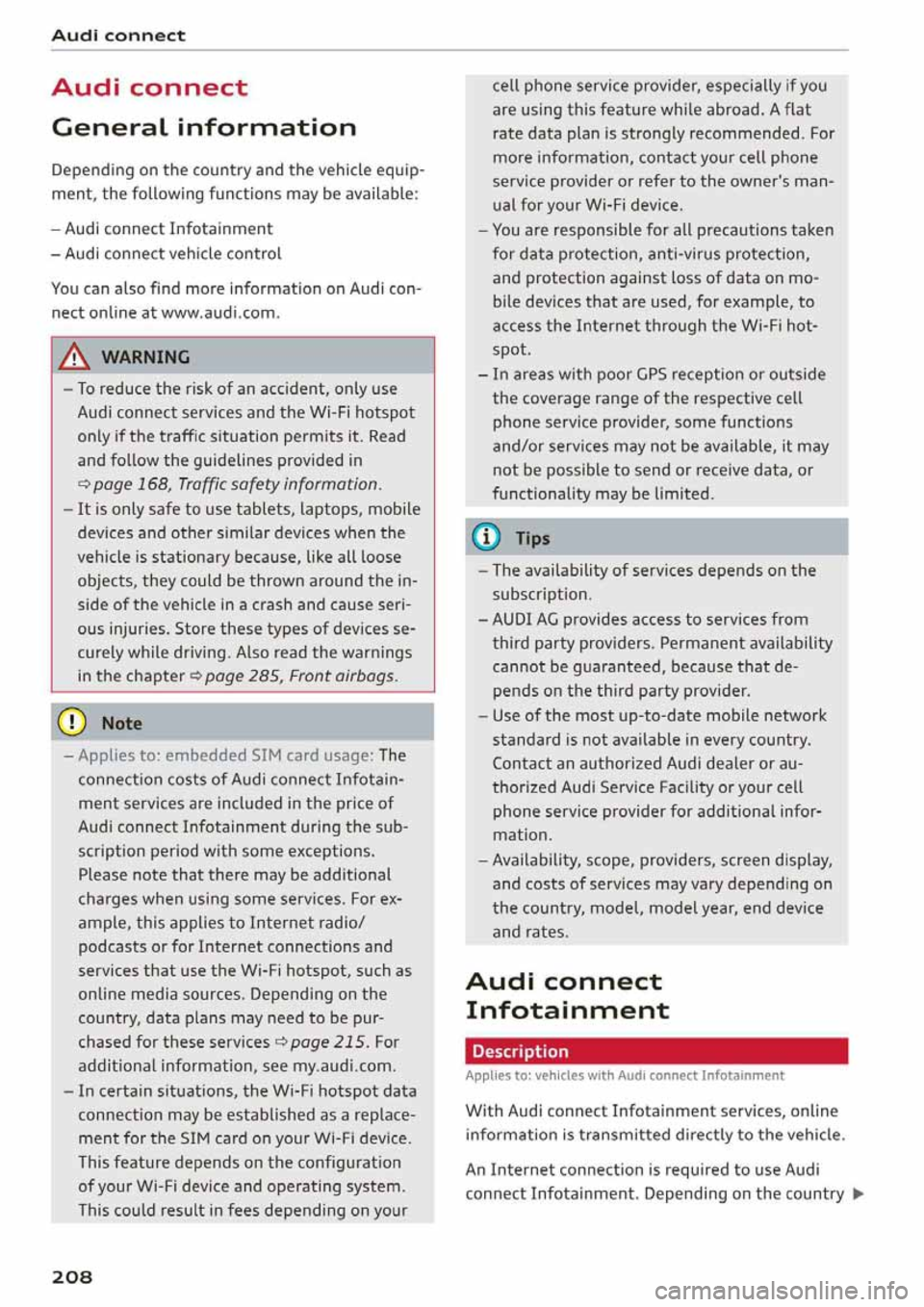 AUDI Q5 2020  Owners Manual 