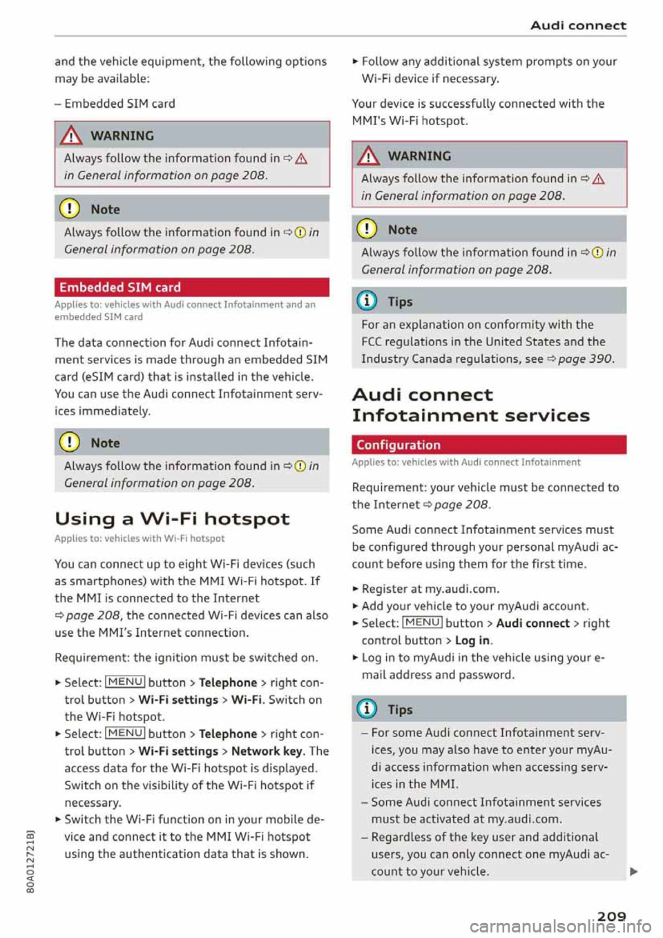 AUDI Q5 2020  Owners Manual 