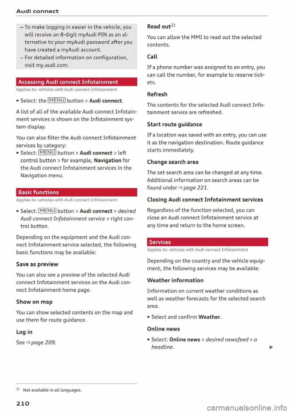 AUDI Q5 2020  Owners Manual 