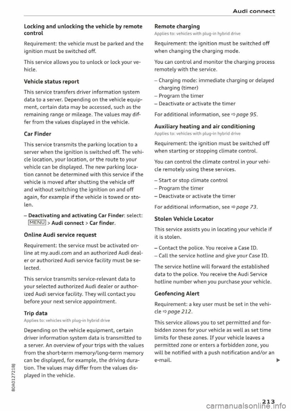 AUDI Q5 2020  Owners Manual 