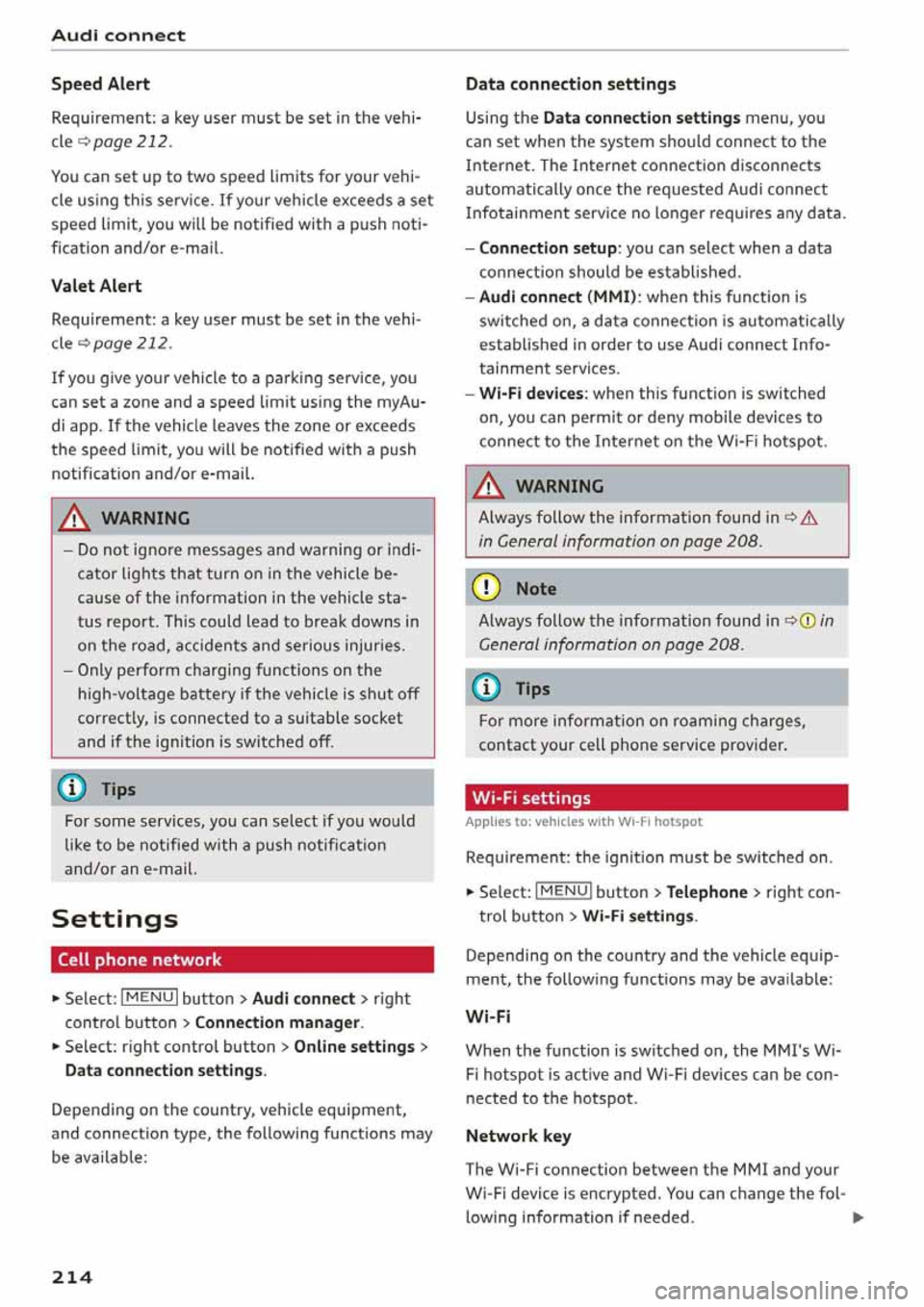 AUDI Q5 2020  Owners Manual 