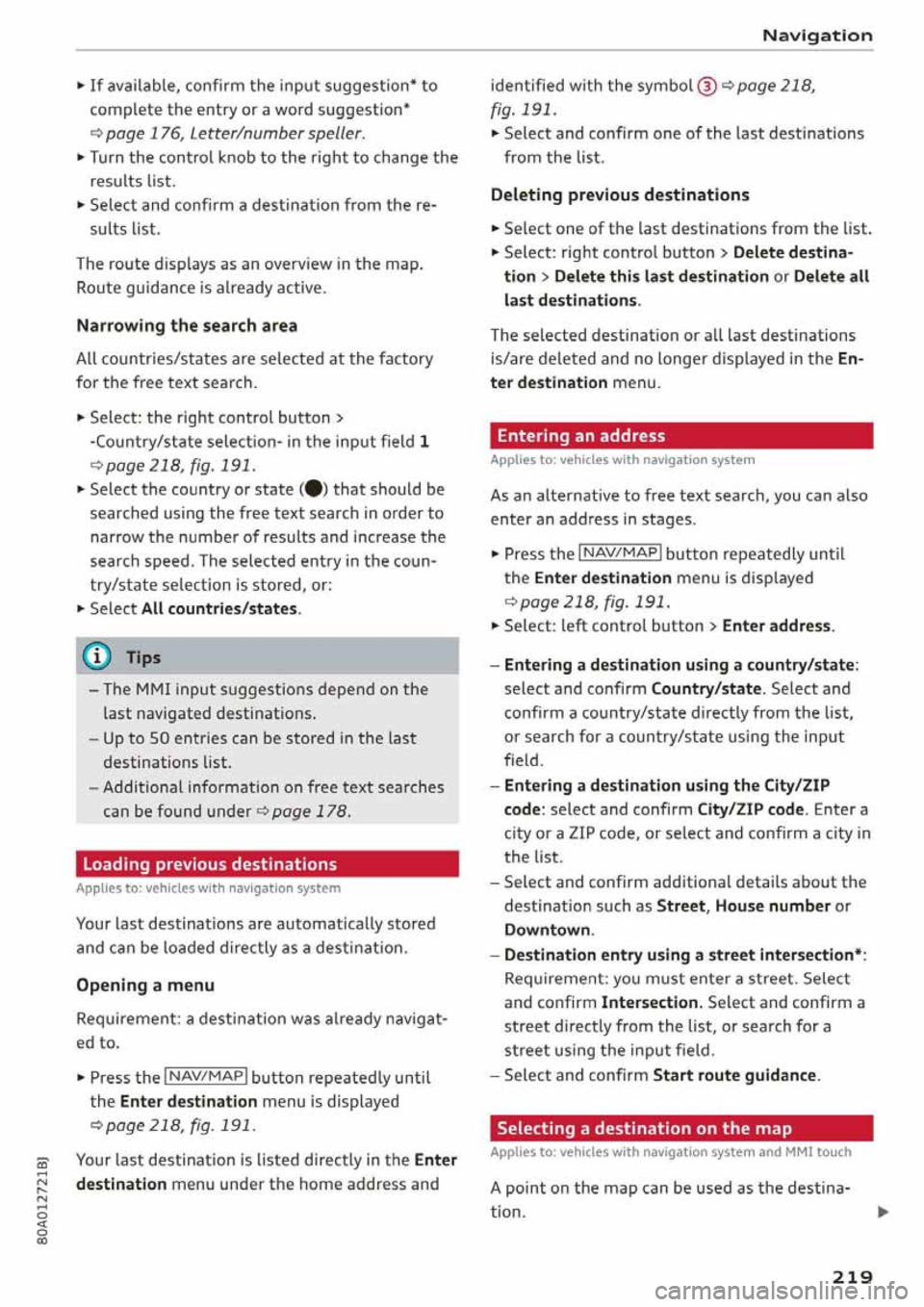 AUDI Q5 2020  Owners Manual 