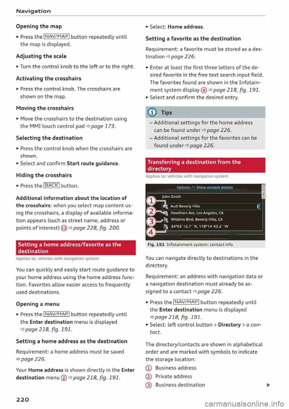 AUDI Q5 2020  Owners Manual 