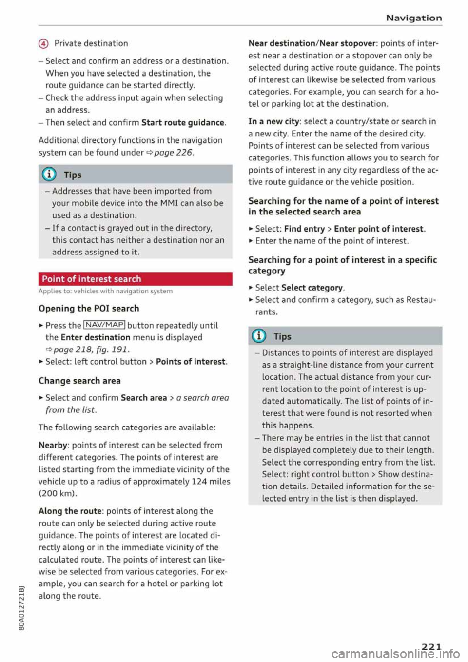 AUDI Q5 2020  Owners Manual 