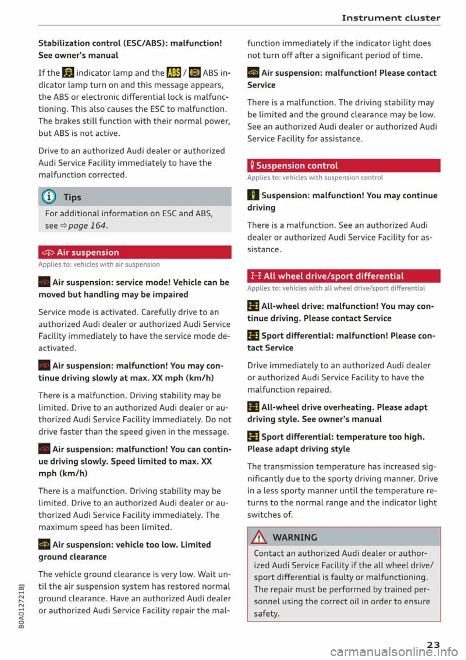 AUDI Q5 2020  Owners Manual 