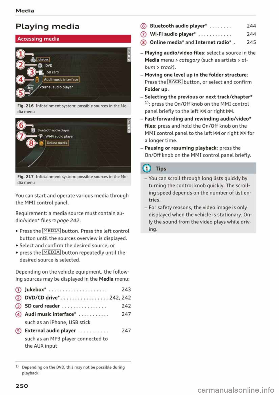 AUDI Q5 2020  Owners Manual 