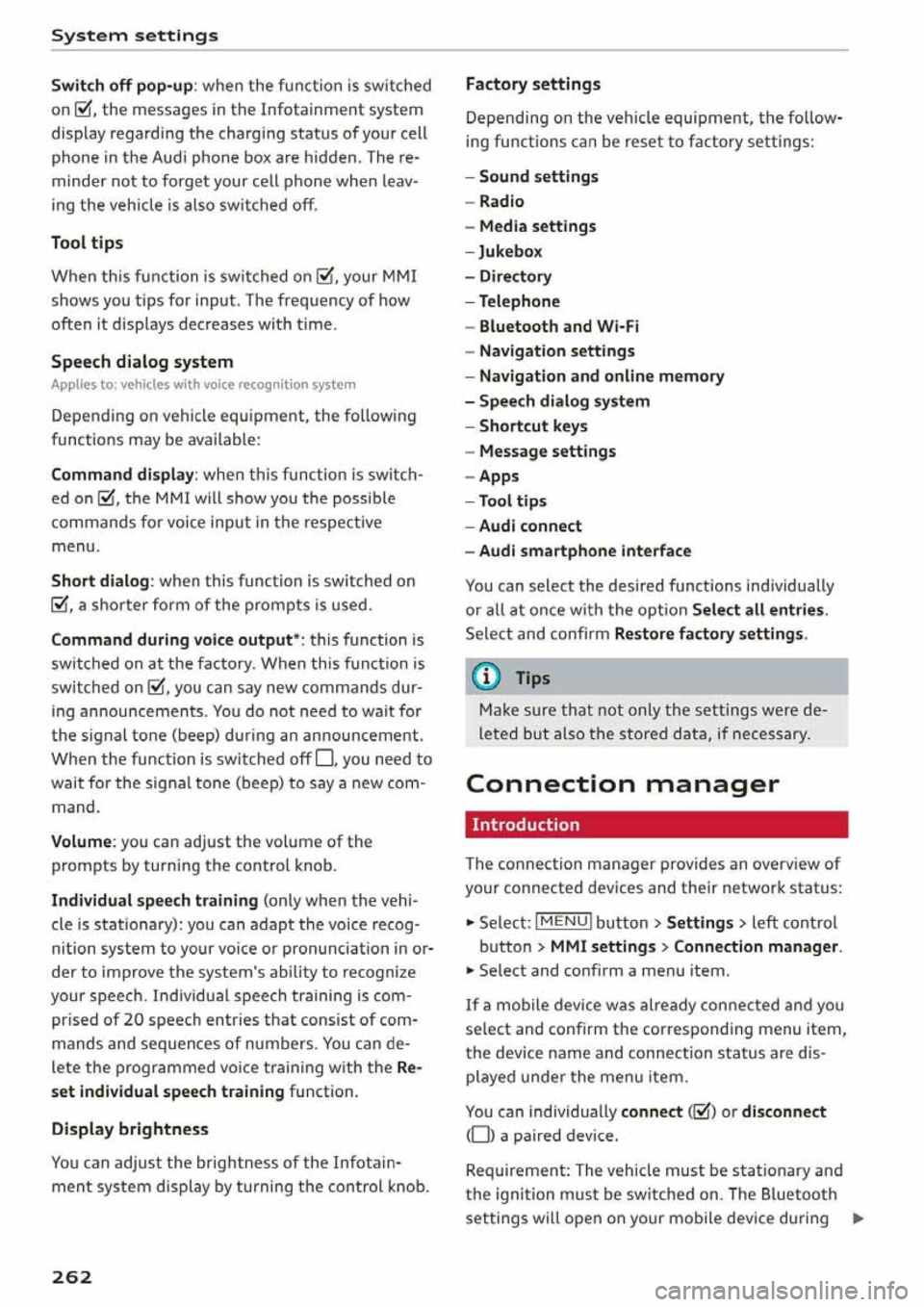 AUDI Q5 2020  Owners Manual 