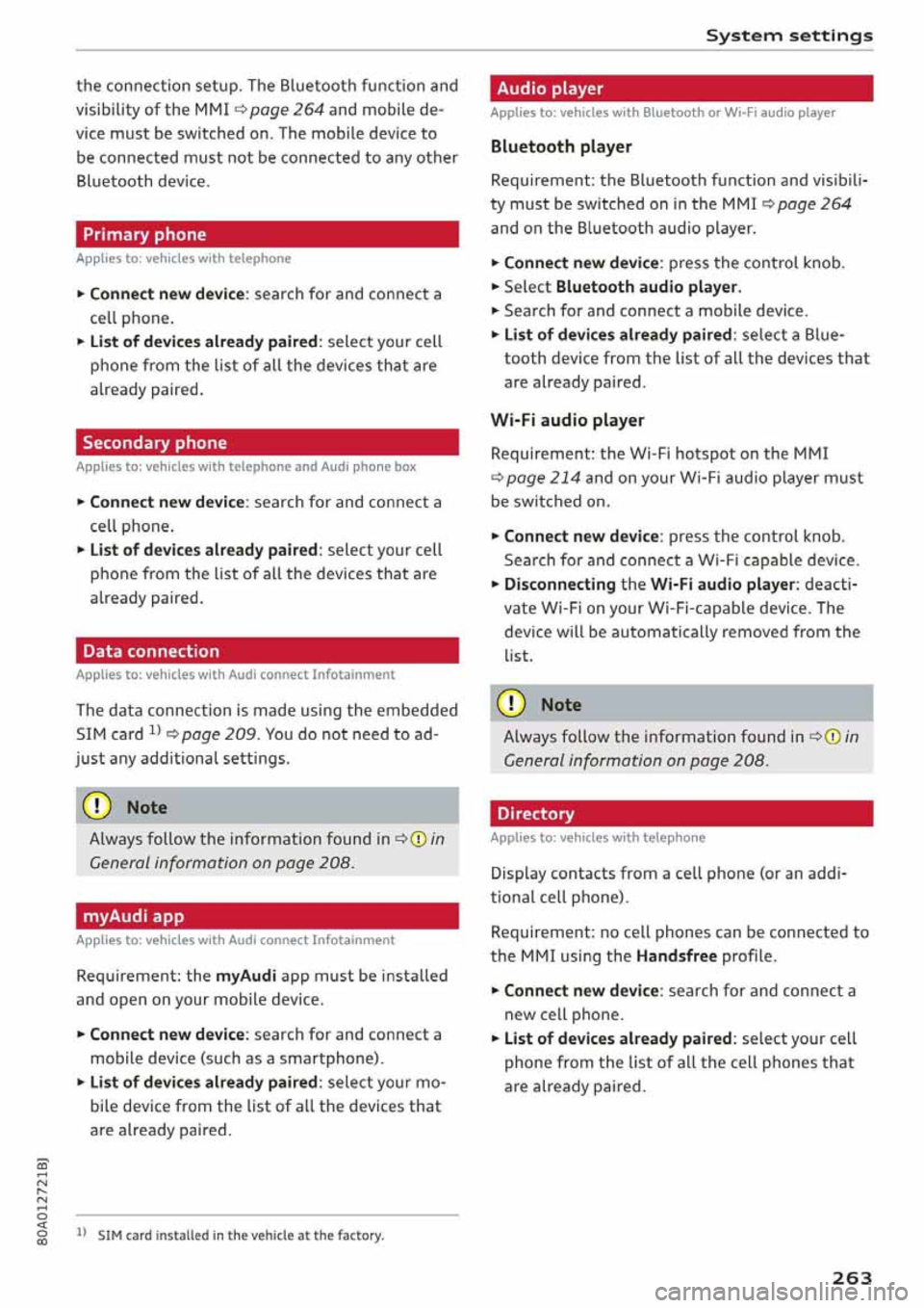 AUDI Q5 2020  Owners Manual 