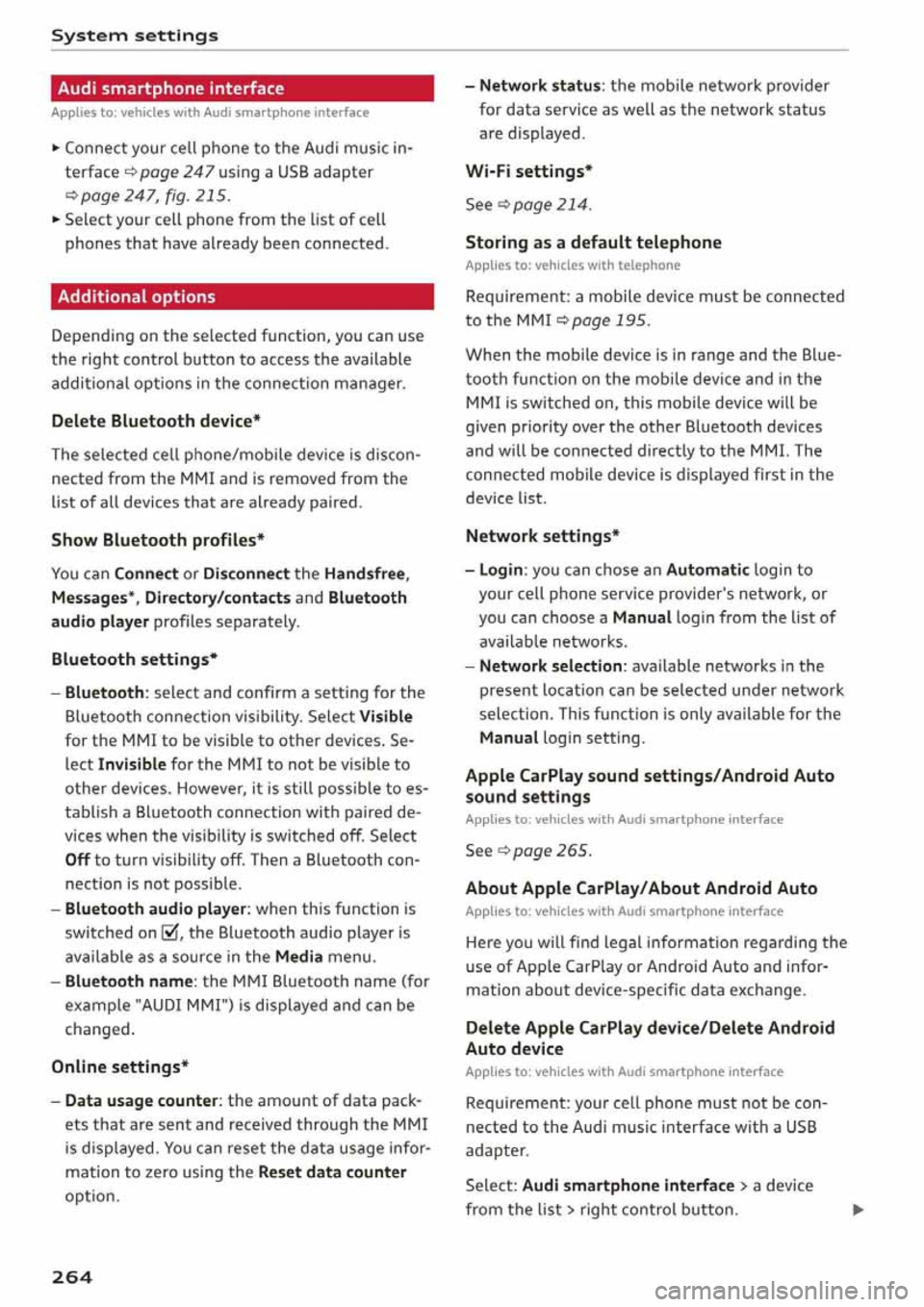 AUDI Q5 2020  Owners Manual 