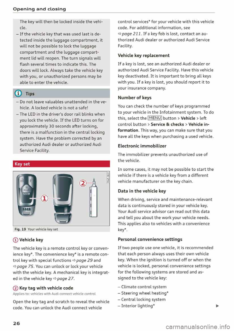 AUDI Q5 2020  Owners Manual 