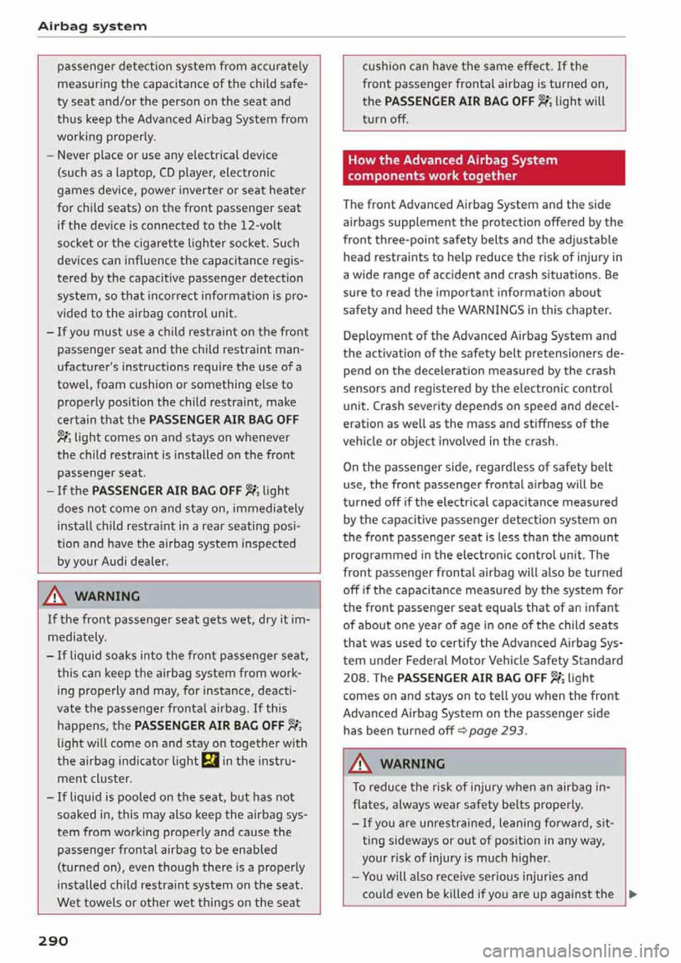 AUDI Q5 2020  Owners Manual 