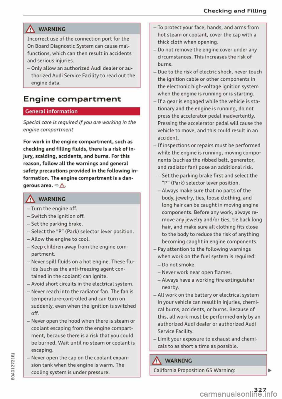 AUDI Q5 2020  Owners Manual 