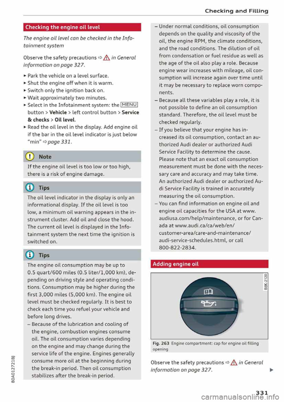 AUDI Q5 2020  Owners Manual 