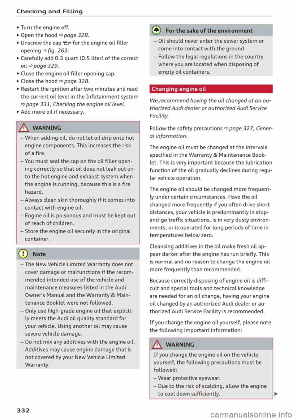 AUDI Q5 2020  Owners Manual 