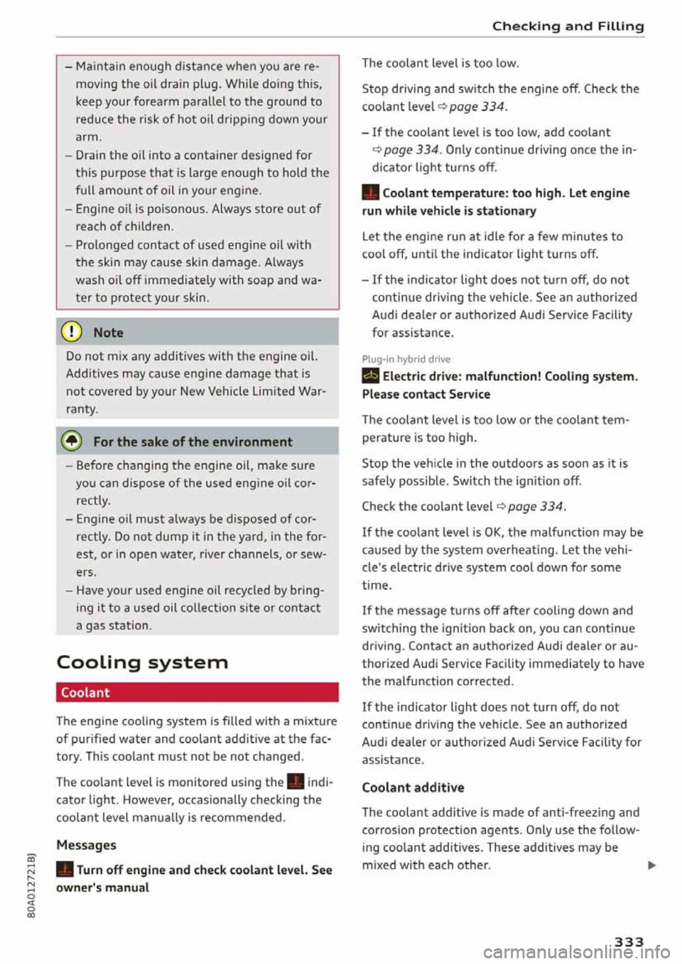 AUDI Q5 2020  Owners Manual 