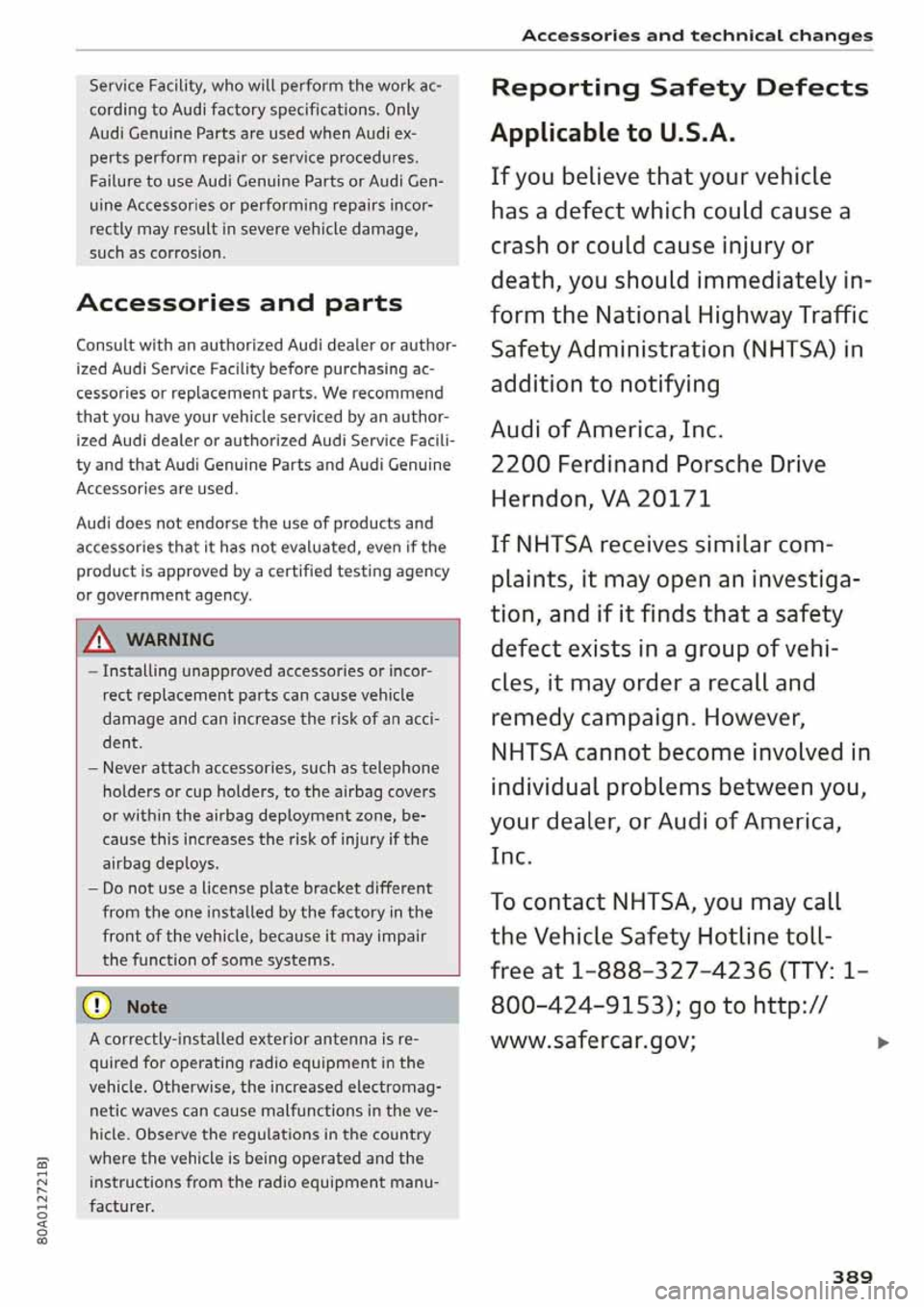 AUDI Q5 2020  Owners Manual 