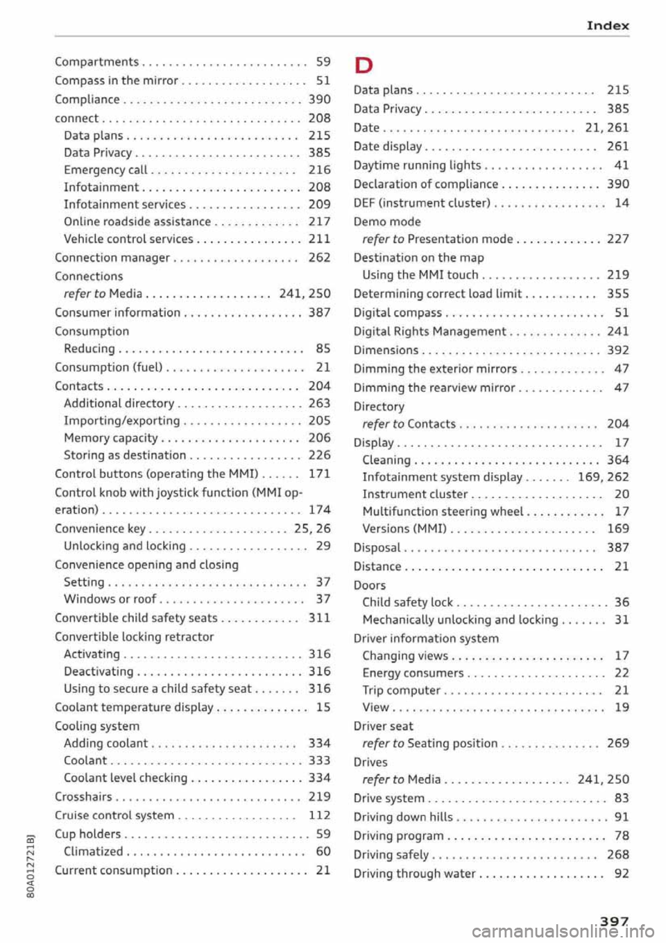AUDI Q5 2020  Owners Manual 