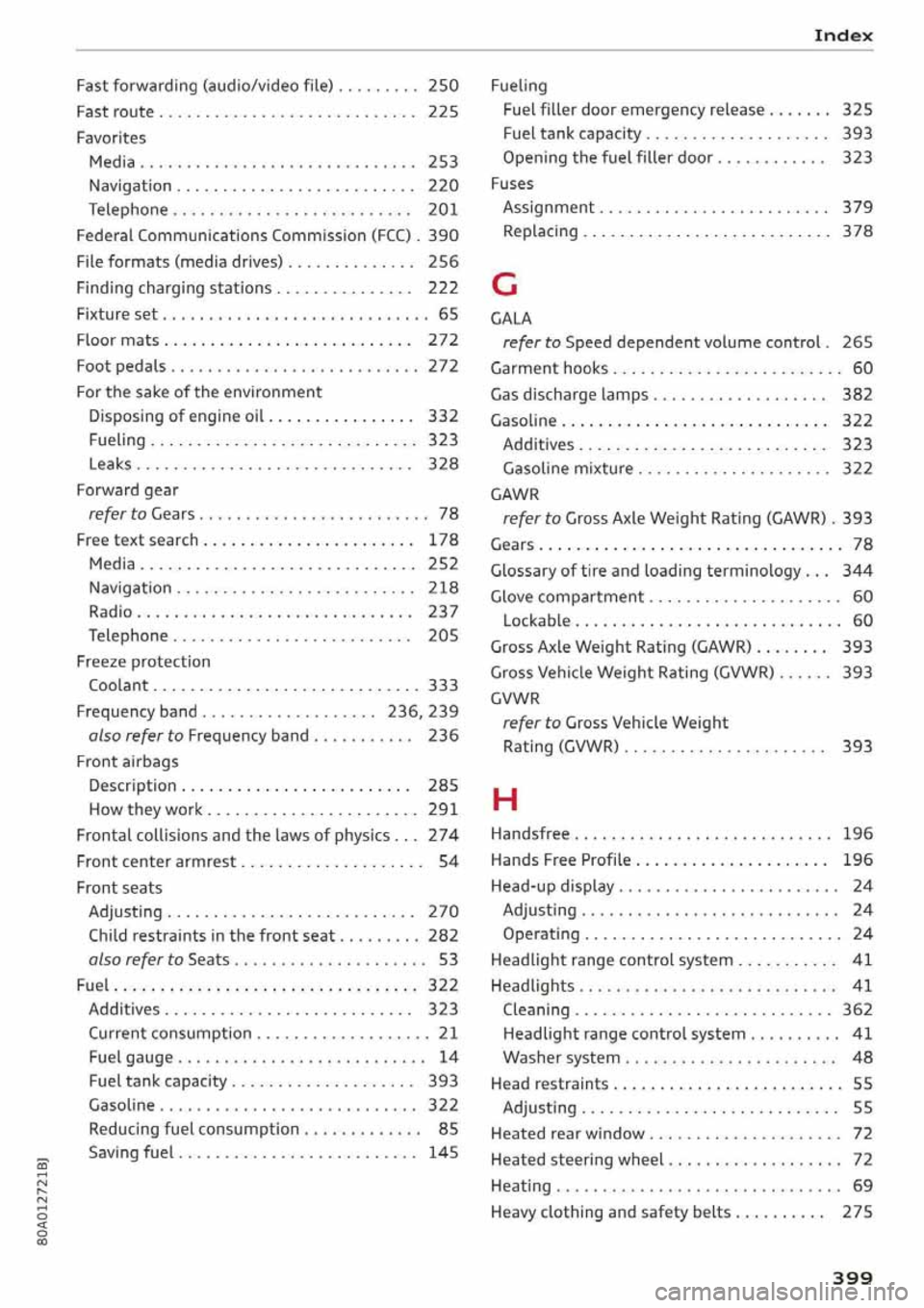 AUDI Q5 2020  Owners Manual 