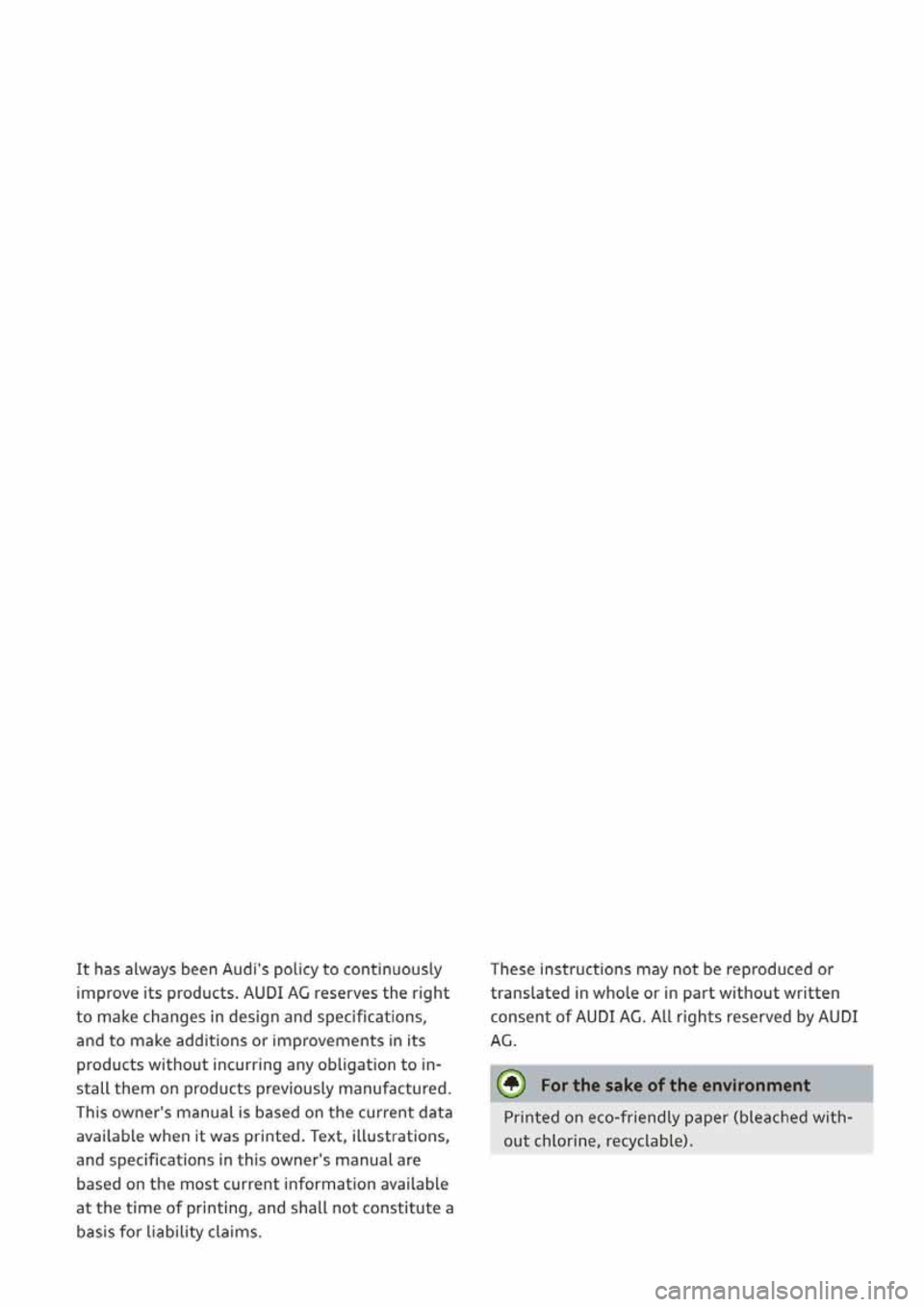 AUDI Q5 2020  Owners Manual 