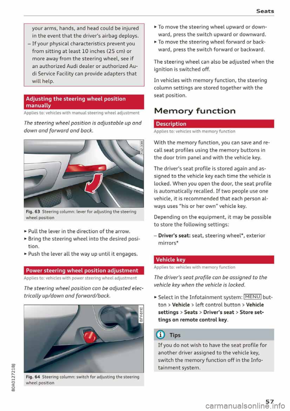 AUDI Q5 2020  Owners Manual 
