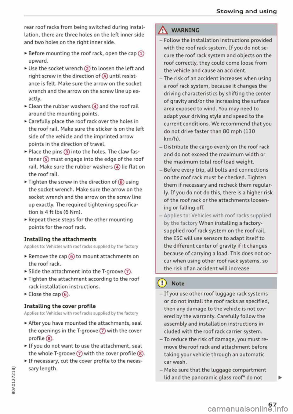 AUDI Q5 2020  Owners Manual 