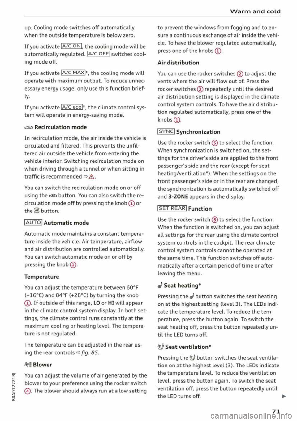 AUDI Q5 2020  Owners Manual 