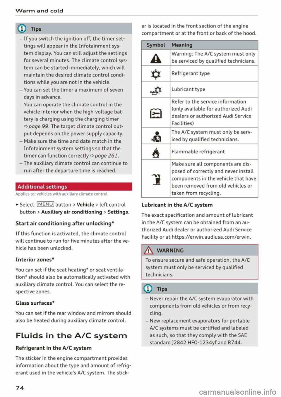 AUDI Q5 2020  Owners Manual 
