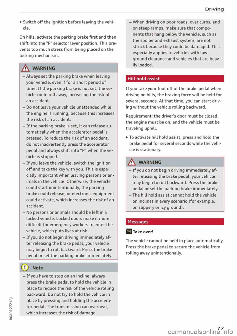 AUDI Q5 2020  Owners Manual 