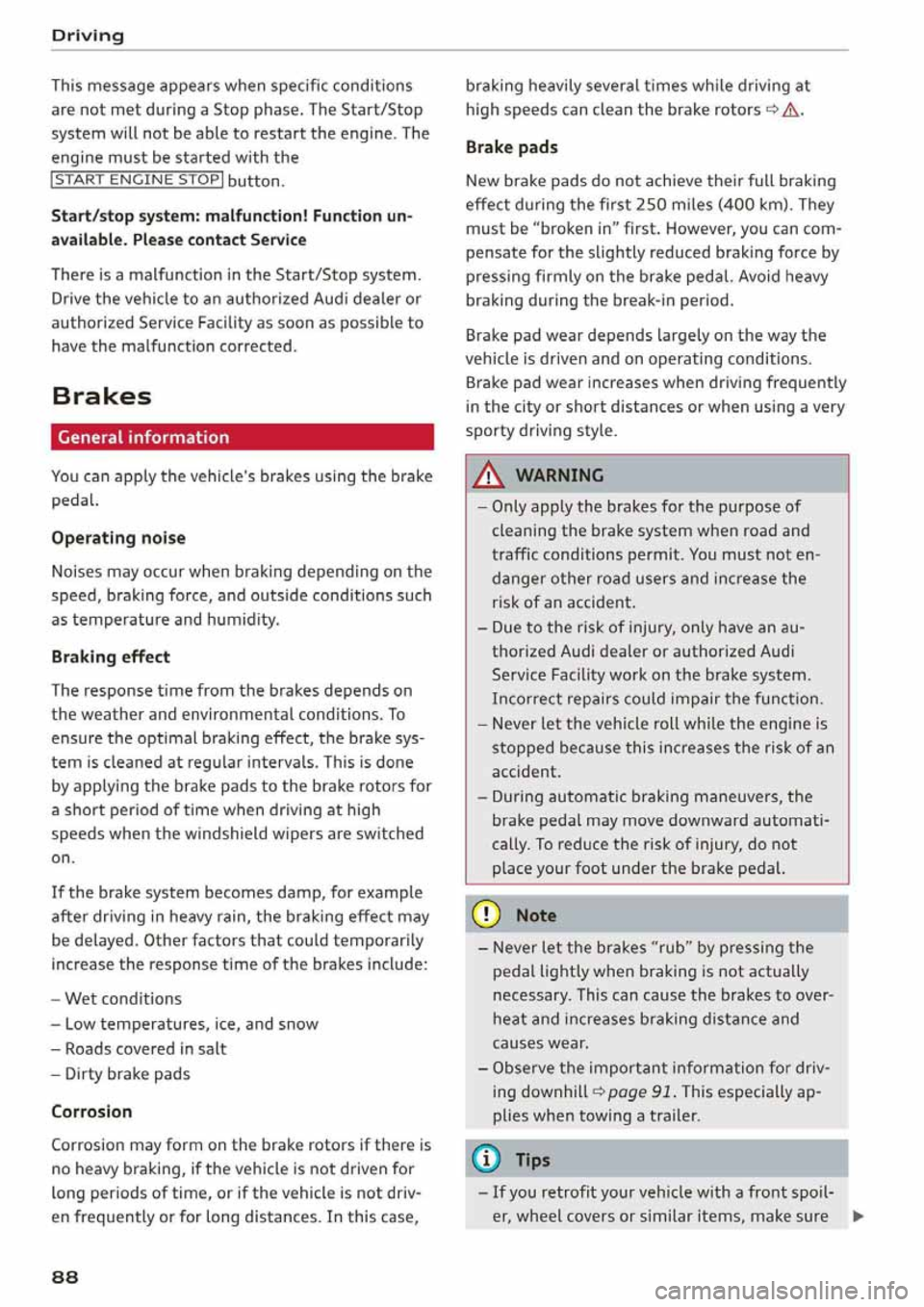 AUDI Q5 2020  Owners Manual 