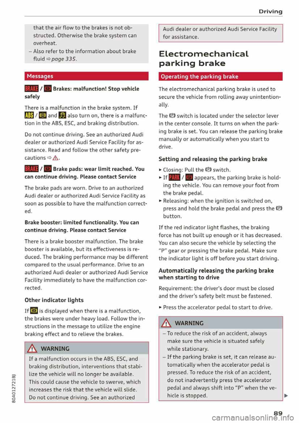 AUDI Q5 2020  Owners Manual 