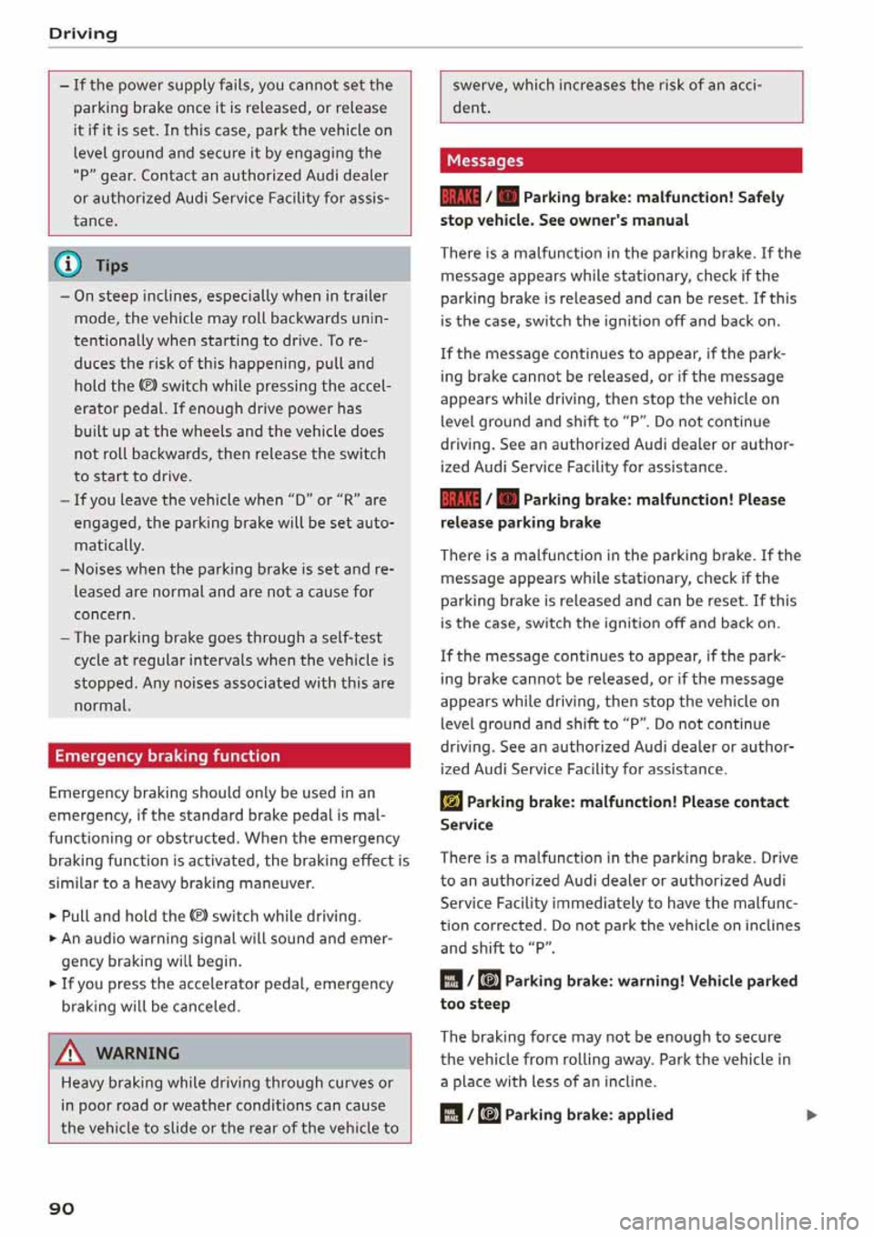 AUDI Q5 2020  Owners Manual 