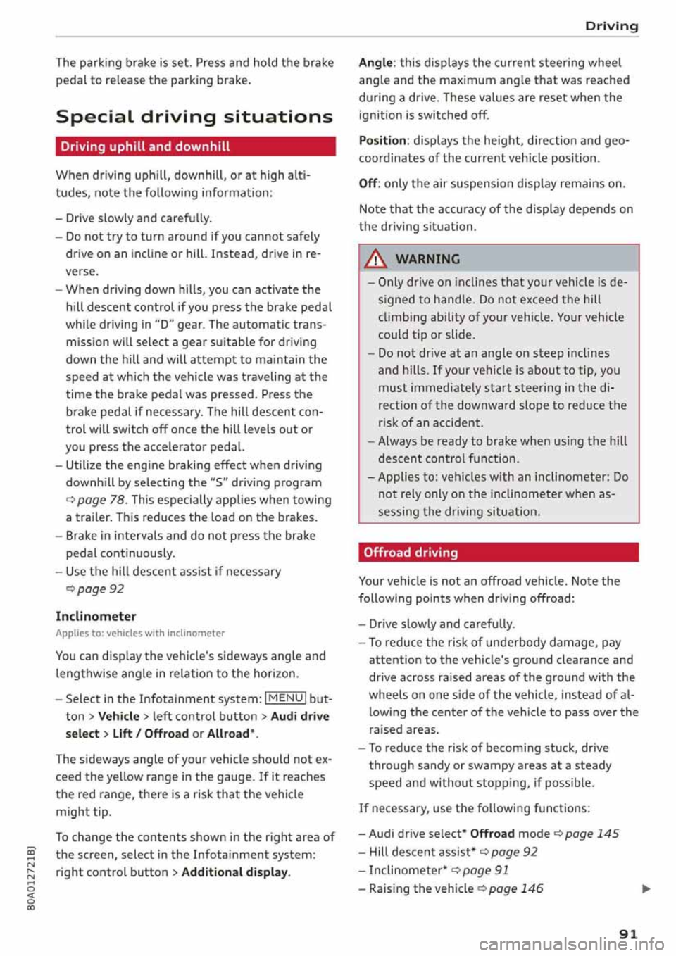 AUDI Q5 2020  Owners Manual 