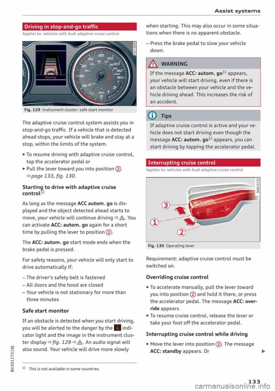 AUDI S3 SEDAN 2019  Owners Manual 