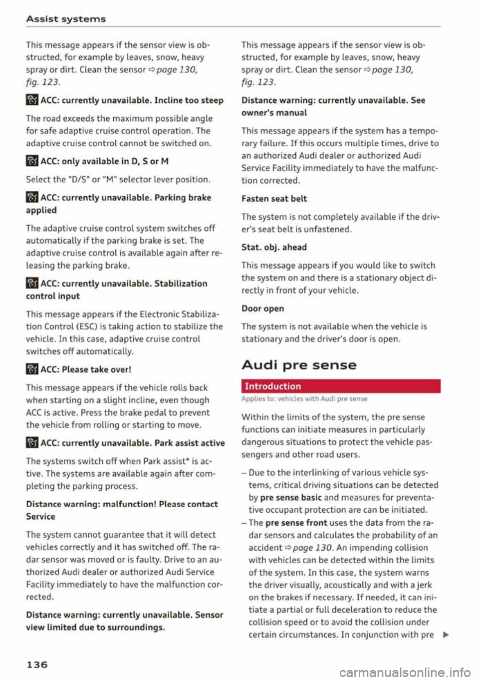 AUDI S3 SEDAN 2019  Owners Manual 
