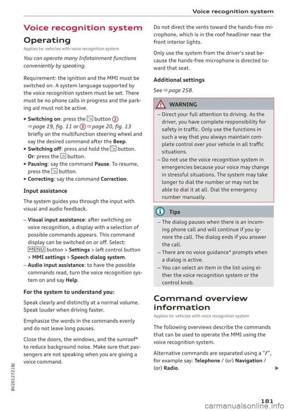 AUDI S3 SEDAN 2019  Owners Manual 
